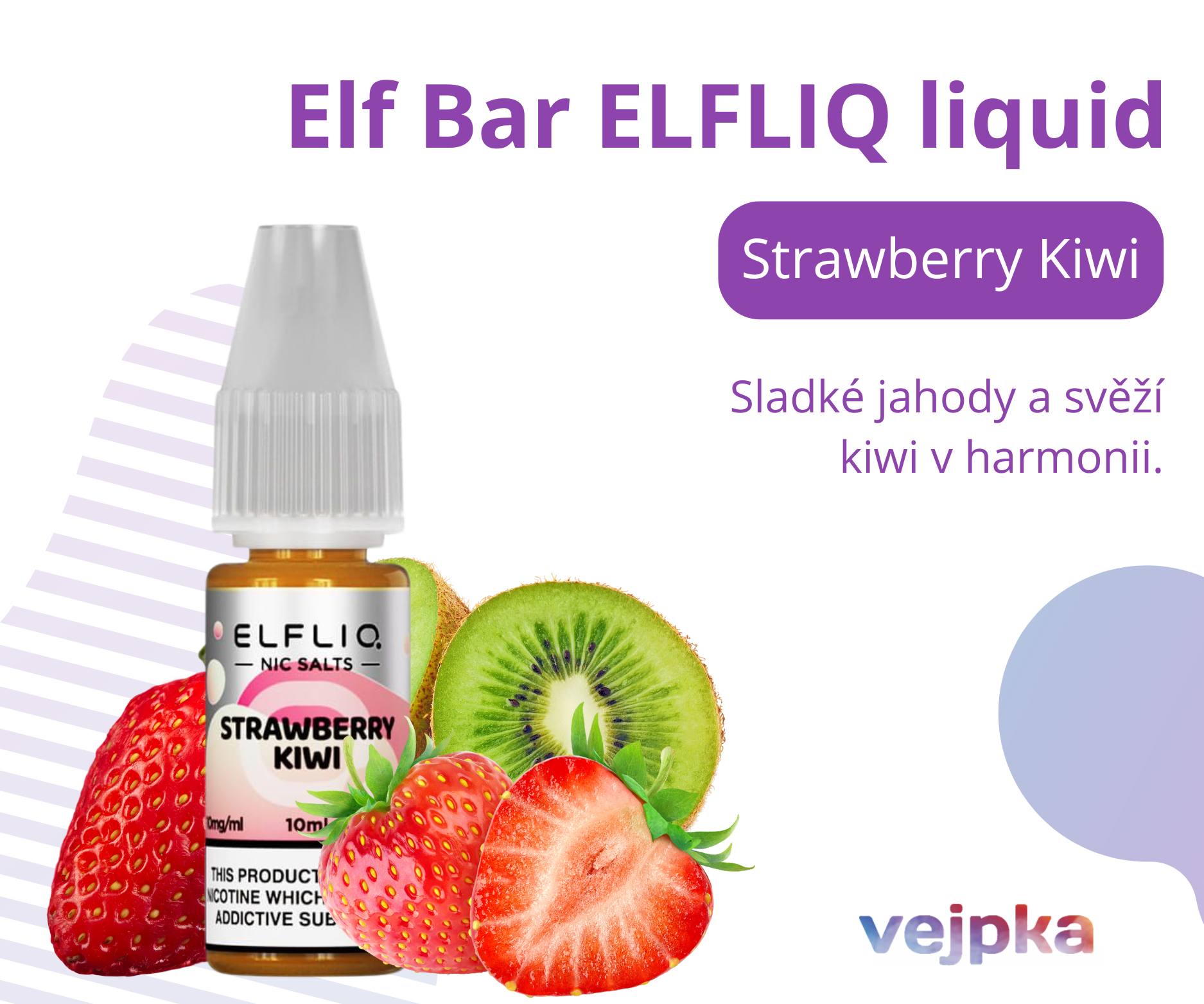 Elf Bar ELFLIQ - STRAWBERRY KIWI